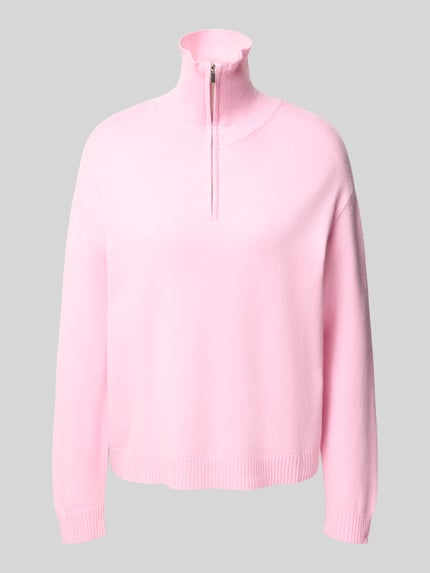 MANGO Strickpullover aus Viskose-Mix Modell 'RIZIN' Rosa 2