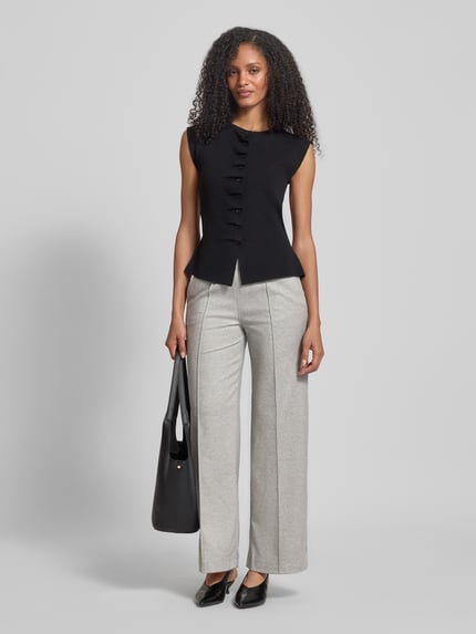 Christian Berg Woman Stoffen broek met elastische band Flanel - 1