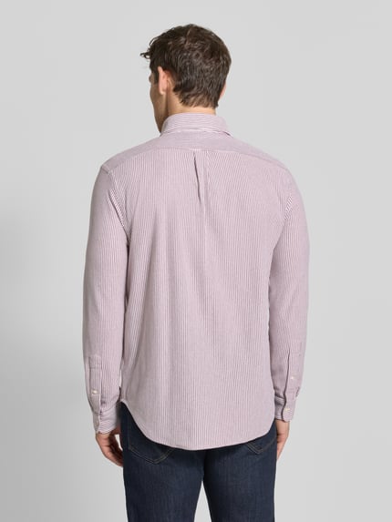 Polo Ralph Lauren Freizeithemd mit Knopfleiste Bordeaux 5