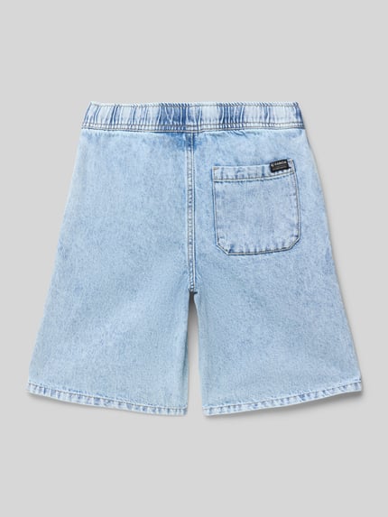 Garcia Szorty jeansowe o kroju regular fit z elastycznym pasem Jasnoniebieski 3