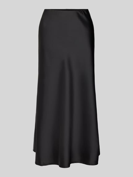 YAS Midirok met elastische band, model 'PELLA' Zwart - 2