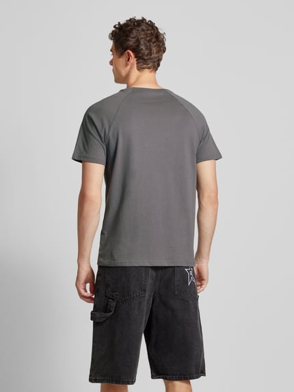 REVIEW T-Shirt mit Raglanärmeln Dunkelgrau 5