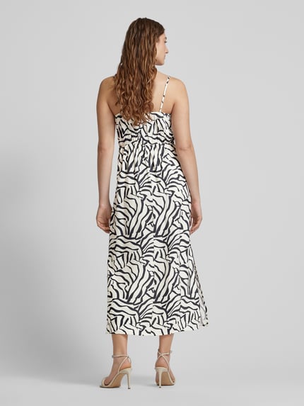 VILA Maxikleid mit Knotendetail Modell 'DOGMA EVA' Black 5