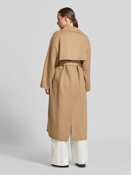 Weekend Max Mara Regular Fit Mantel aus Schurwoll-Mix Modell 'OPEROSO' Camel 5