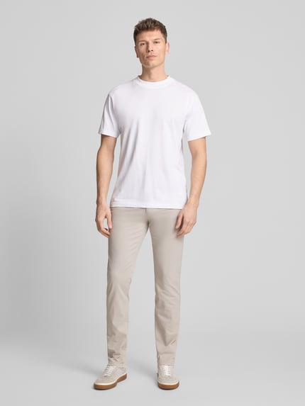 BOSS Orange Slim Fit Chino aus Baumwoll-Mix Sand 1