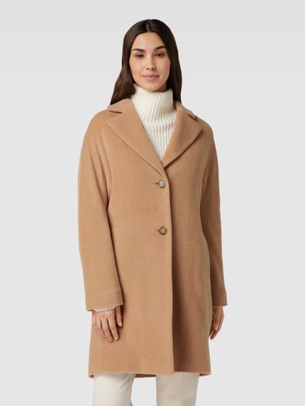 Marc Cain Jas met reverskraag Camel - 4