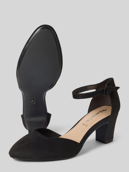 Tamaris Pumps met blokhak Zwart - 4