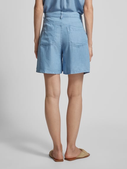 MANGO Regular Fit Shorts in Denim-Optik Modell 'ALESSIA' Jeansblau 5