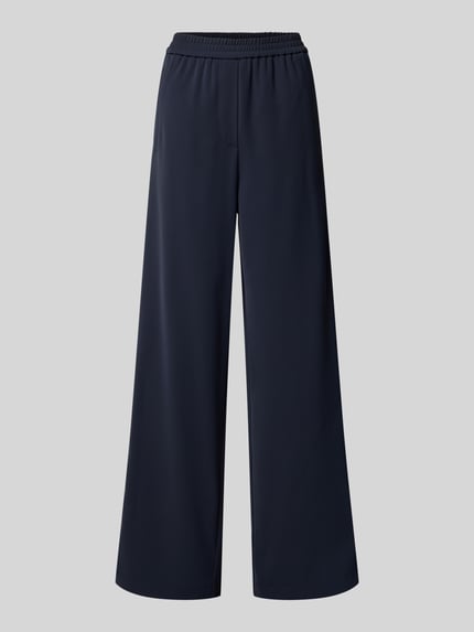 someday. Straight Leg Stoffhose mit Galonstreifen Modell 'Cevil' Marine 2