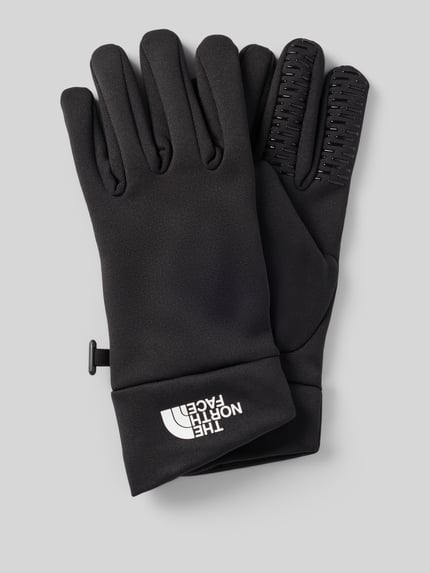 The North Face Handschuhe mit Logo-Print Modell 'RINO' Black 1