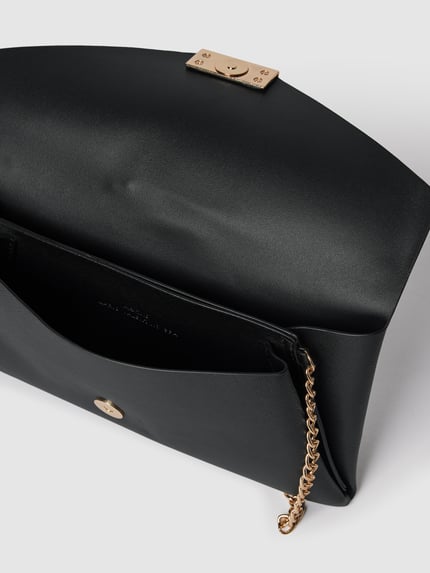 Valentino Bags Clutch in envelopmodel met glanzend design, model 'ARPIE' Zwart - 4