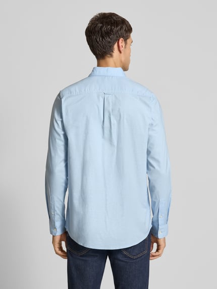 Scotch & Soda Regular Fit Freizeithemd mit Knopfleiste Hellblau 5