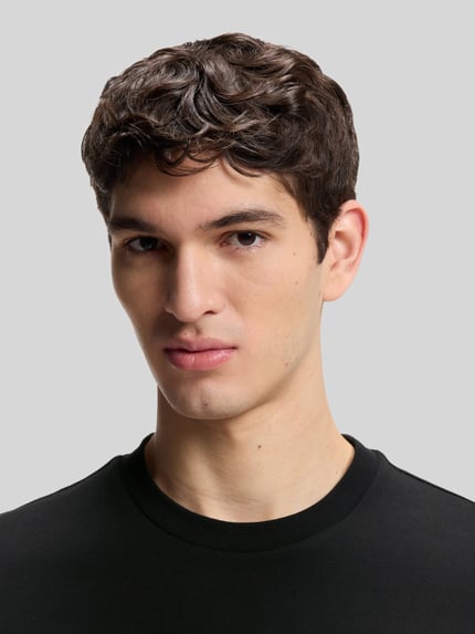 BOSS Regular Fit T-Shirt aus reiner Baumwolle Black 3