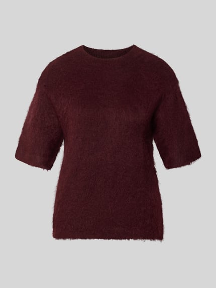 OPUS Pullover aus Mohair mit Halbarm Modell 'Pammi' Bordeaux 2