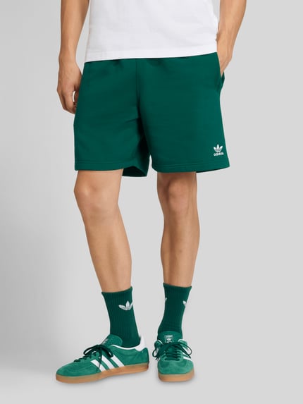 adidas Originals Regular Fit Sweatshorts mit Logo-Detail Gruen 4