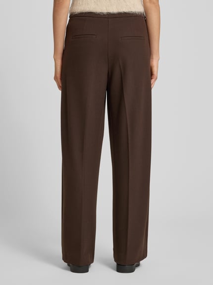 Stehmann Stoffhose mit elastischem Bund Modell 'Francis' Dunkelbraun 5