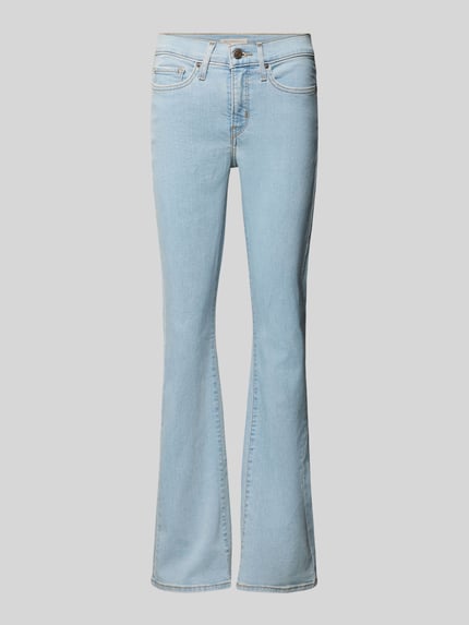 Levi's® 300 Spodnie rozszerzane o kroju slim fit z 5 kieszeniami model ‘315’ Jasnoniebieski 2