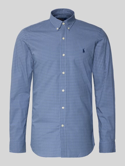 Polo Ralph Lauren Slim Fit Freizeithemd aus Baumwoll-Mix Blau 2