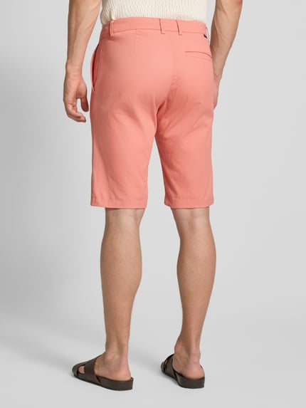 Tom Tailor Slim Fit Chinoshorts aus Baumwoll-Mix Rosa 5