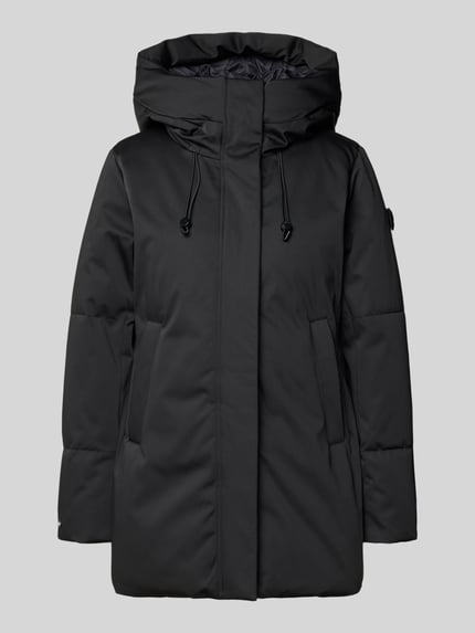 khujo Parka z mieszanki bawełny model „ALLAP” Czarny 2