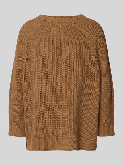 Smith and Soul Gebreide pullover met raglanmouwen en ronde hals Beige - 2