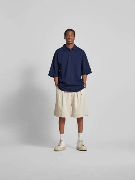 Marni Poloshirt met 1/2-mouwen Marineblauw - 1