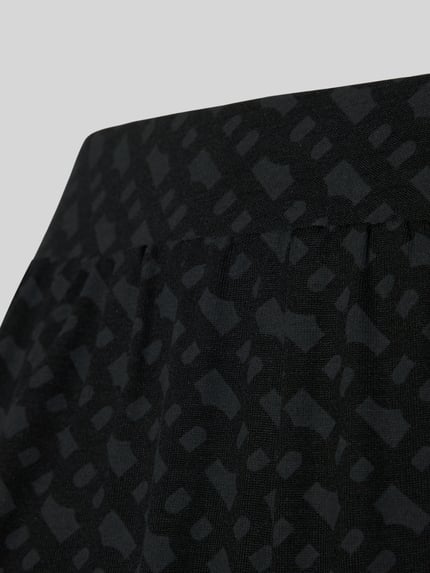 BOSS regular fit pyjamashort van viscosemix model 'B LOGO SHORTS' BLACK - 2