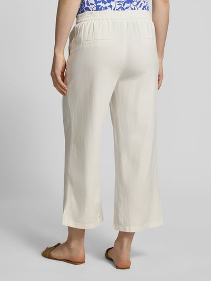 Betty Barclay Leinenhose mit französischen Eingrifftaschen Offwhite 5