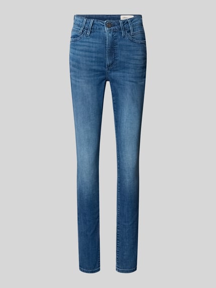 s.Oliver RED LABEL Skinny Fit Jeans aus Baumwoll-Mix Modell 'Izabell' Blau 2