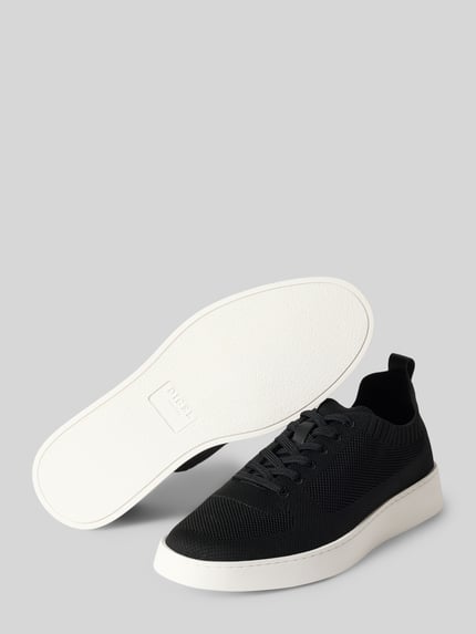 DIGEL Sneakers met licht geprofileerde zool model 'Slight' Zwart - 4
