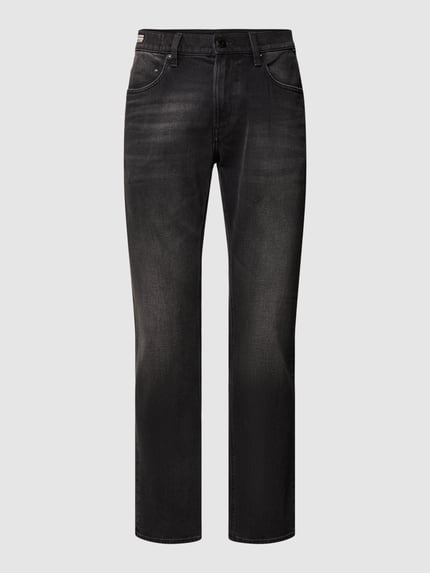 G-Star RAW Straight Fit Jeans aus Baumwoll-Mix Modell 'Mosa' Black 2