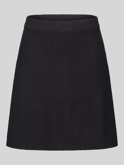 PIECES Mini-Rock mit ausgestellter Rockpartie Black 2