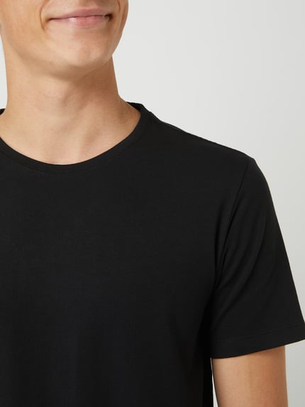 Matinique T-Shirt mit Stretch-Anteil Modell 'Jermalink' Black 3
