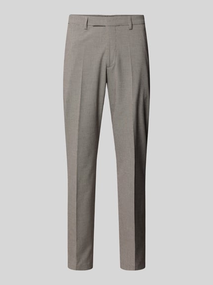 Produktfoto, Hose mit Bügelfalten Modell 'CIBEPPE' van CINQUE in slim fit, met zijzakken en paspelzakken, viscosemix, grijs, gladde textuur