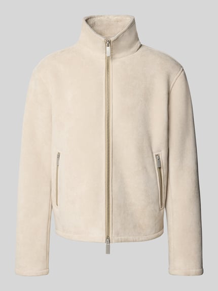 Jake*s Studio Men Jacke mit Reißverschlusstaschen Beige 2