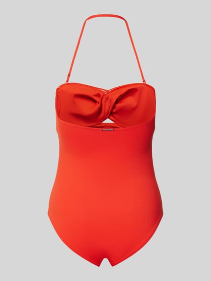 Calvin Klein Underwear Kostium kąpielowy z wiązaniem na szyi Czerwony 3