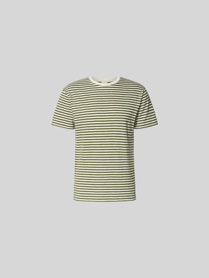 T-Shirt mit Rundhalsausschnitt Shop The Look MANNEQUINE