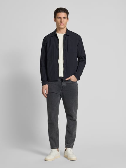 SCANDINAVIAN EDITION Jacke mit Umlegekragen Marine 1