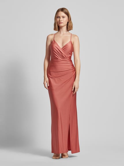 VM by Vera Mont Abendkleid mit Raffungen Terra 4