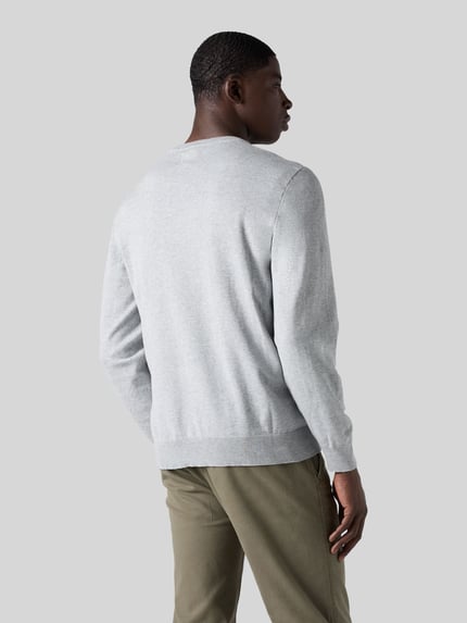 Levi's® Regular Fit Sweatshirt aus Baumwoll-Mix Hellgrau 5