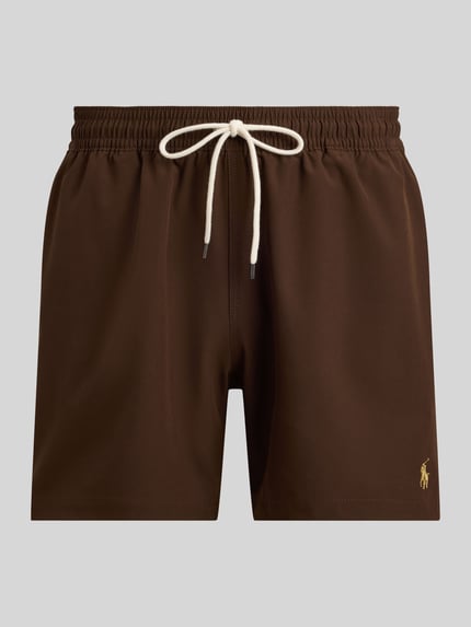 Polo Ralph Lauren Underwear Badehose mit Logo-Stitching Mittelbraun 2
