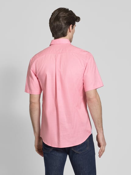 Fynch-Hatton Freizeithemd mit Knopfleiste Rosa 5
