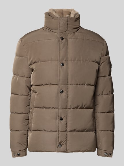 JOOP! COLLECTION Steppjacke mit hohem Stehkragen Beige 1