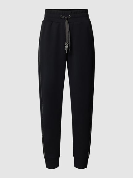 GUESS Sweatpants mit Label-Applikation Black 2