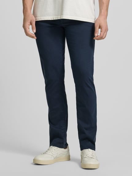 BOSS Orange Slim Fit Chino aus Baumwoll-Mix Marine 4