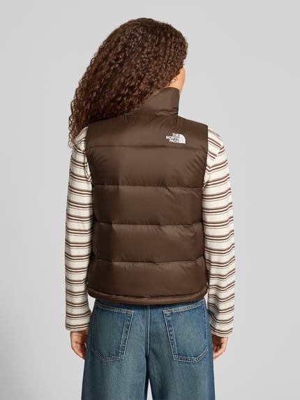 The North Face Straight Fit Steppweste mit Daunen-Feder-Füllung Dunkelbraun 5
