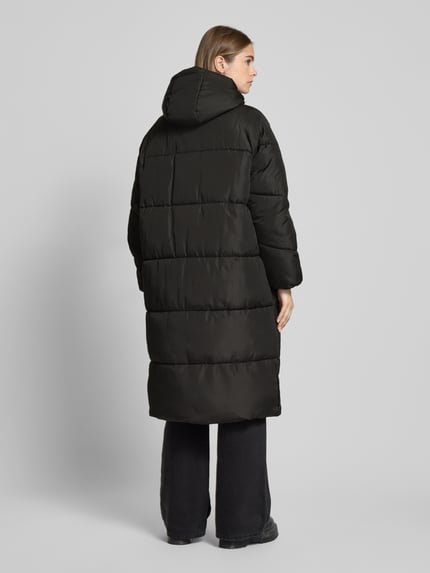 NOISY MAY® Płaszcz pikowany z dwustronnym zamkiem błyskawicznym model ‘FLORA’ BLACK 5