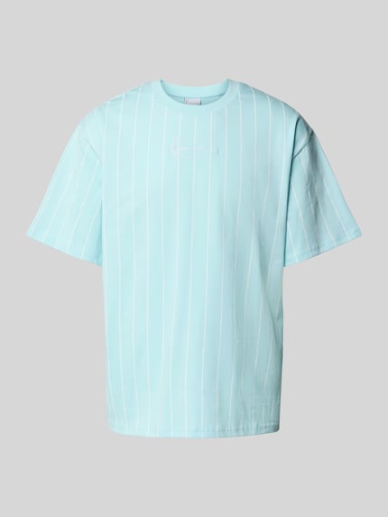 Karl Kani T-Shirt mit Label-Stitching Ocean 2