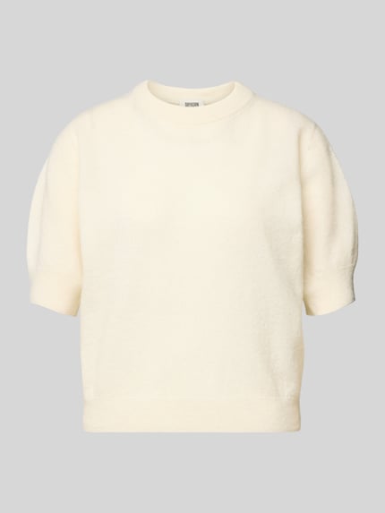 Strickpullover aus Alpaka-Mix Modell 'SANIDY' Shop The Look MANNEQUINE