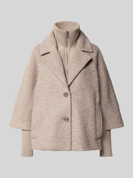 Tom Tailor Regular Fit Cape Jacke mit Teddyfell
Beige 2